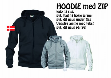 1 MFK Hoodie zip CL 0210034 Voksen 