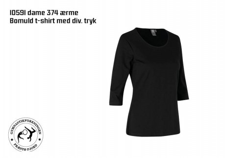 PG ID591 Dame T-shirt 3/4 ærme 0200