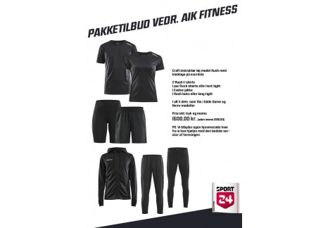 AIK Fitness lederpakke 01600