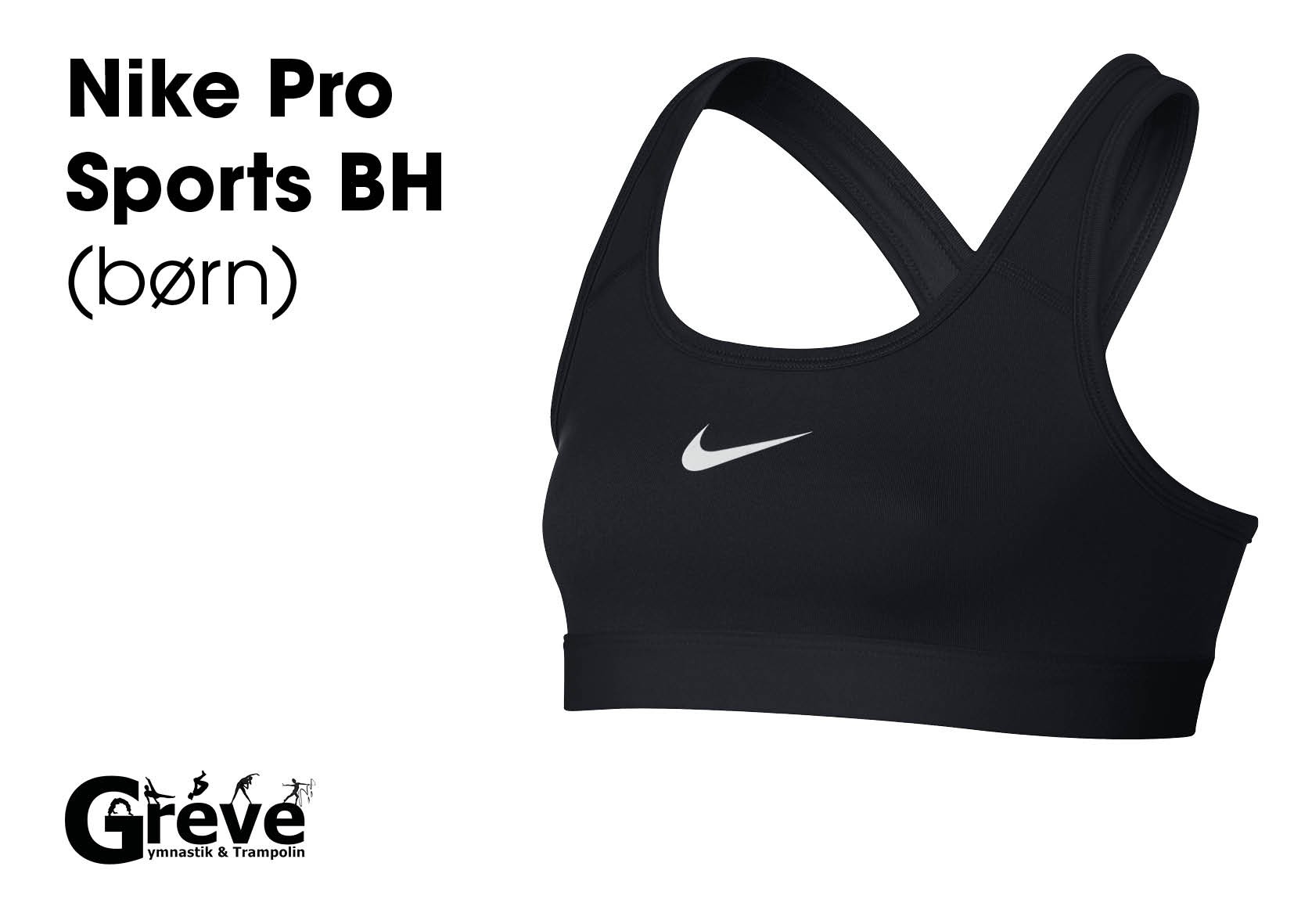 Afhængig Materialisme skandaløse GT Nike Pro TOP BH Børn BV1438
