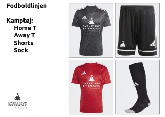 01 kamptøj Home/Away 25/26