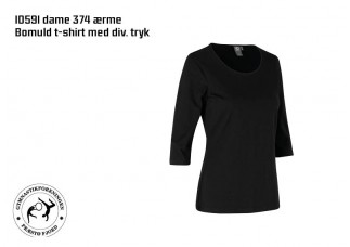 PG ID591 Dame T-shirt 3/4 ærme 0200