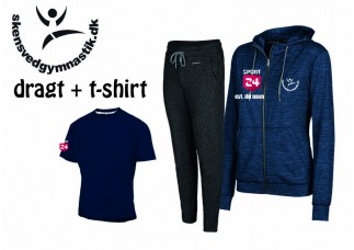 2 Rope Skipping konkurrence dragt+ t-shirt IM4447/5449/3042 
