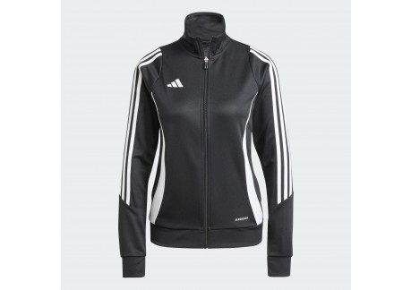 HIS ledertop med 1/1 zip sort 0400 