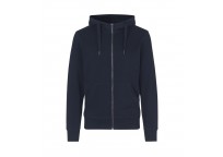 HIS Hoodie med lyn Navy 0420