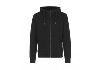 HIS Hoodie med lyn SORT 0420